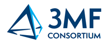Logo for the 3MF Consortium, the industry group that is developing the 3MF file format for enhanced 3D printing. (Image courtesy 3MF Consortium)