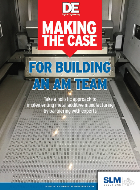 “Making the Case for Building an AM Team” argues that a multidisciplinary team of experts made up of engineers partnered with the right vendor is key to maximizing the potential and benefits of metal additive manufacturing technology.
