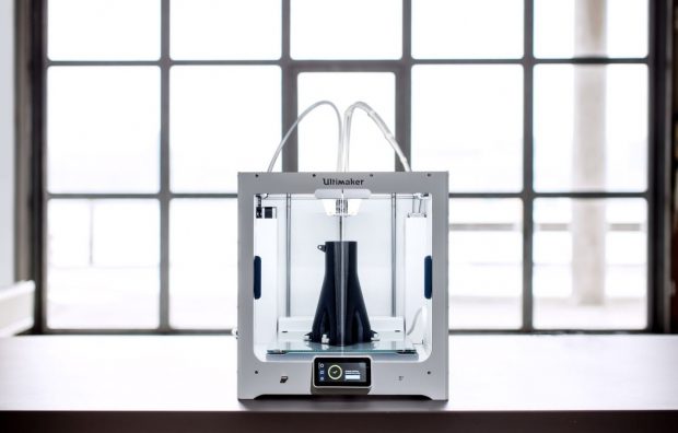 The Ultimaker S5 is fully optimized to fit  into existing workflows. Image courtesy of Ultimaker.