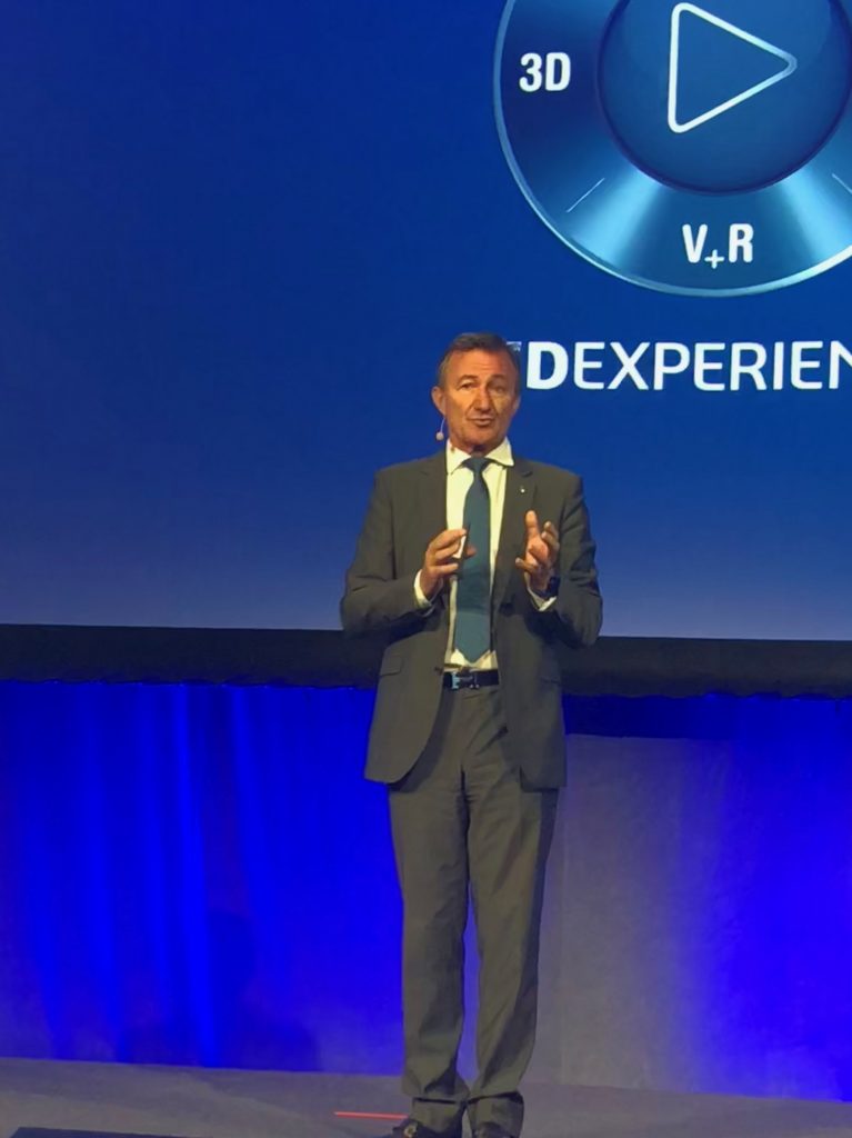 Dassault Systemes President and CEO Bernard Charles says the value is in the experience the product provides, not the product itself.