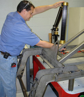 Inspection Software and Portable Coordinate Measuring Arm Offer Productivity Gains to Rayco Equipment Production