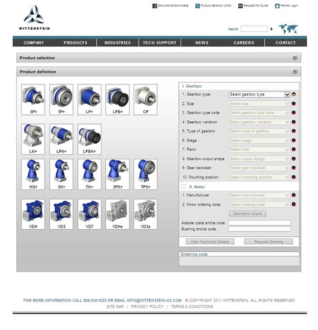 New Online CAD Generator and Product Selector Updated